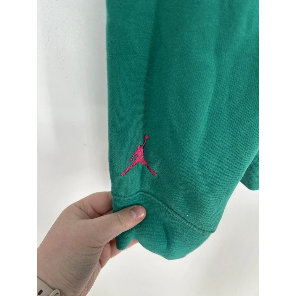 Jordan‎ Winter Utility Fleece Hoodie Mens XL Green Graphic Sweatshirt CT3489-370